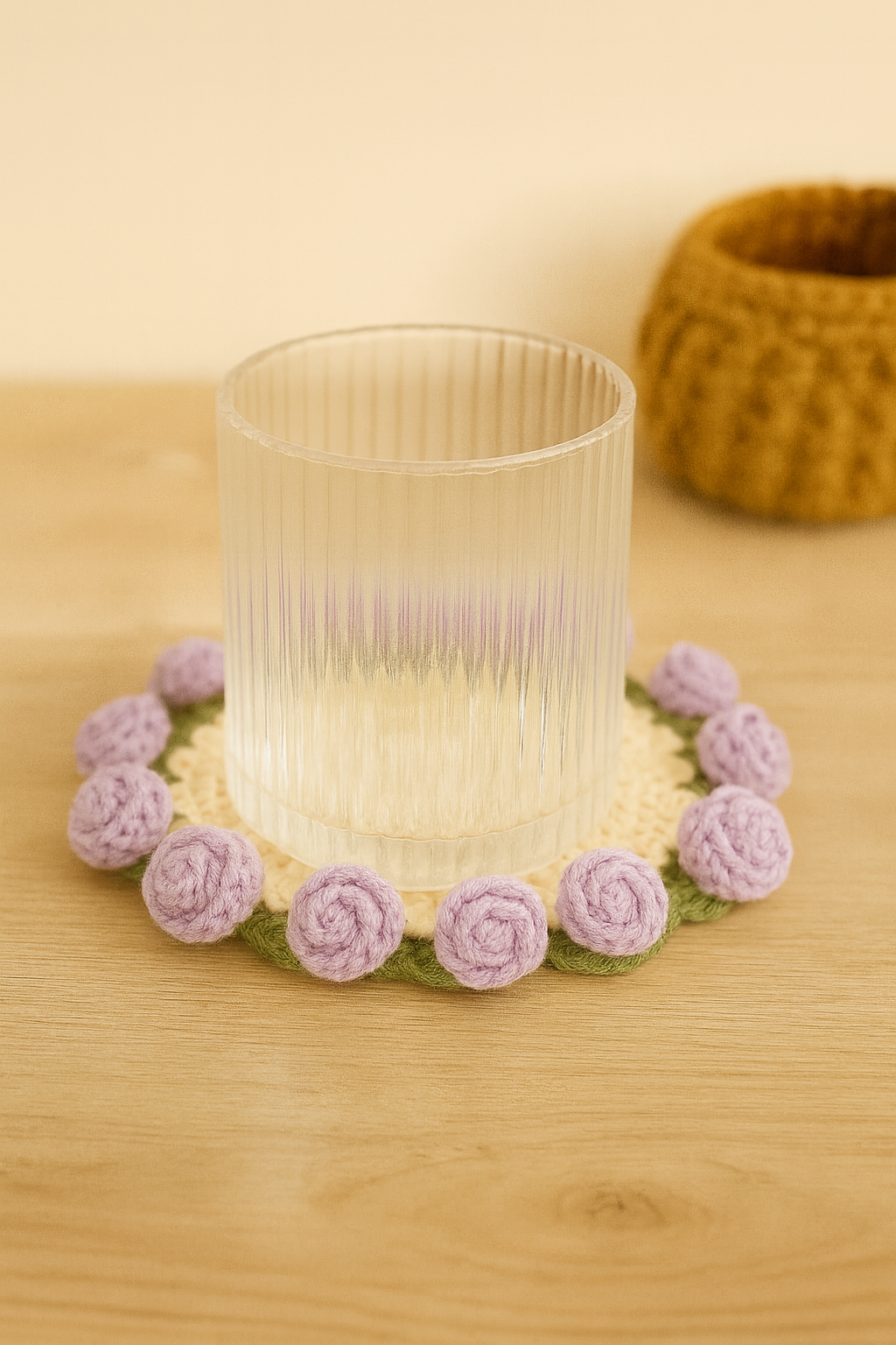 Handmade Crochet Coaster